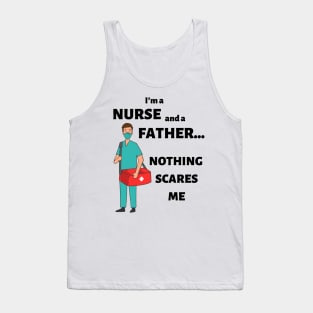 Fathers Day Nurse Tank Top